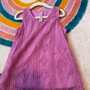 Cherokee Pink Geometric Pattern Top